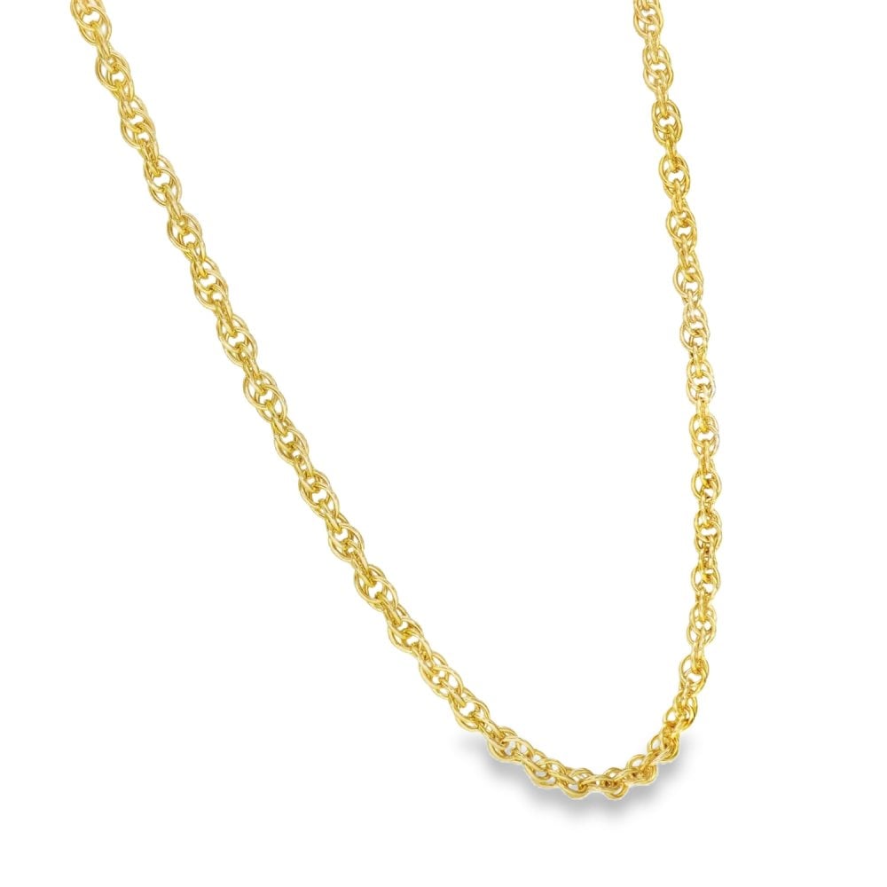 9ct Yellow Gold Prince of Wales Chain - 24" - 12.6g