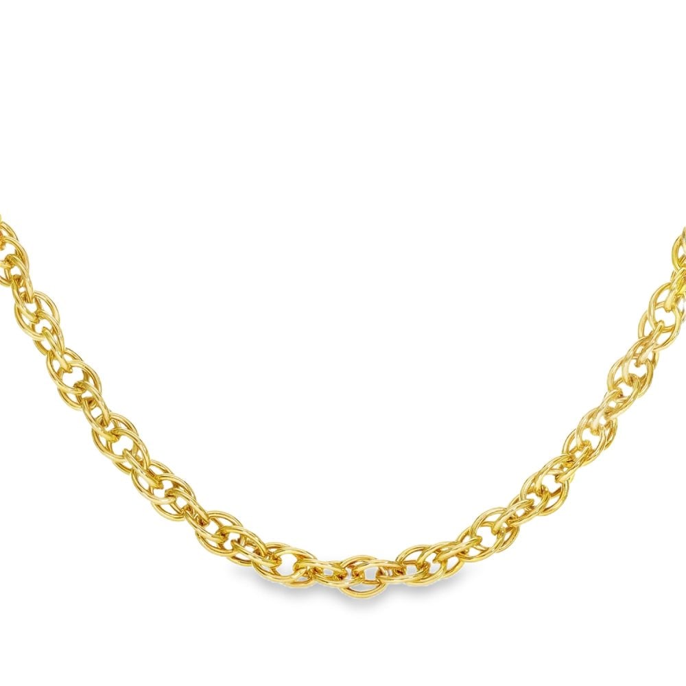 9ct Yellow Gold Prince of Wales Chain - 24" - 12.6g