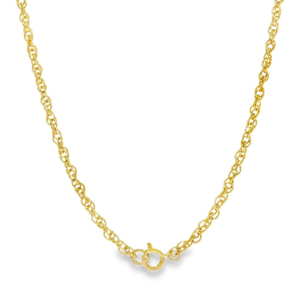 9ct Yellow Gold Prince of Wales Chain - 24" - 12.6g
