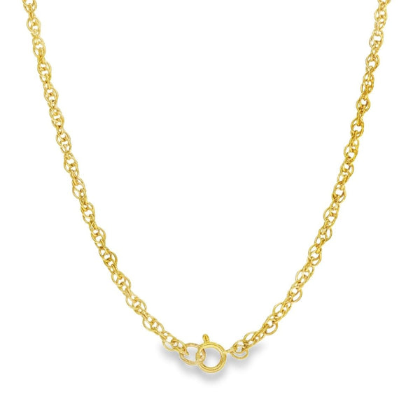 9ct Yellow Gold Prince of Wales Chain - 24" - 12.6g