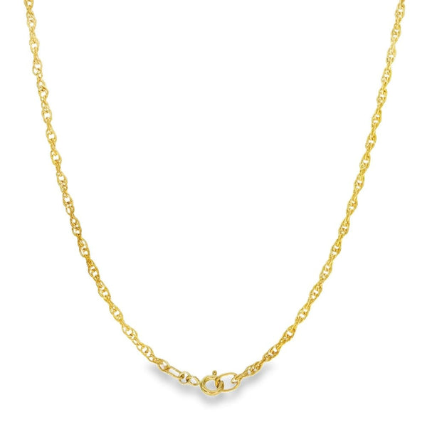 9ct Yellow Gold Prince of Wales Chain - 24" - 6.7g
