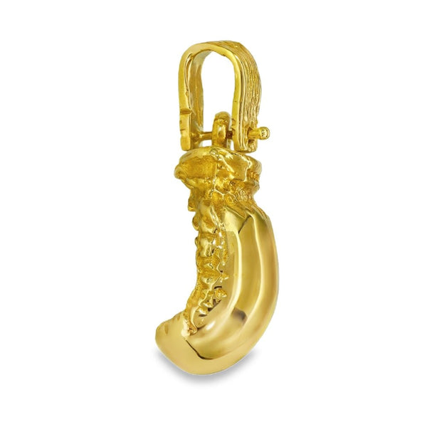 9ct Yellow Gold Boxing Glove Pendant - 15x25x12mm - 14.8g