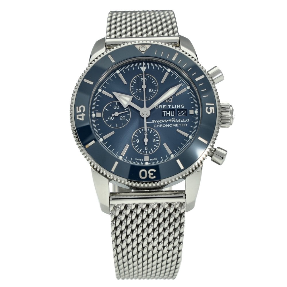 Superocean Heritage A13313 – Blue Dial & Bezel – 2020