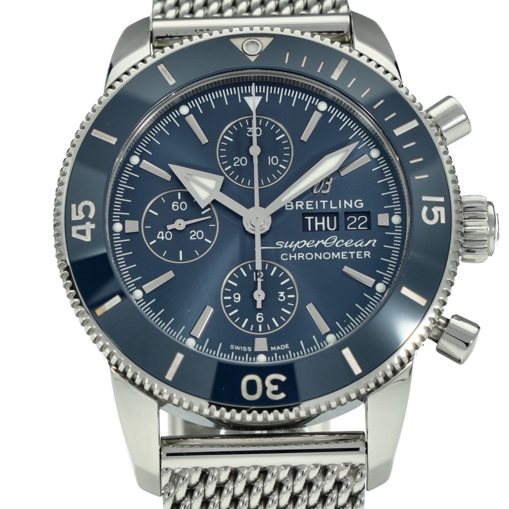 Superocean Heritage A13313 – Blue Dial & Bezel – 2020