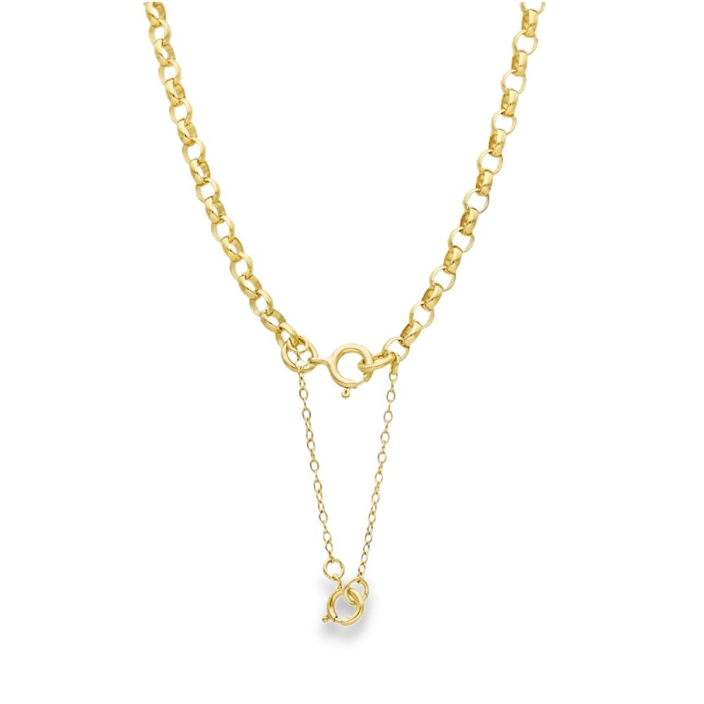 9ct Yellow Gold Belcher Chain - 20" - 9.6g