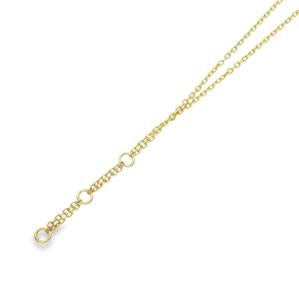 0.50ct Yellow Gold Diamond Infinity Bracelet - F/VS