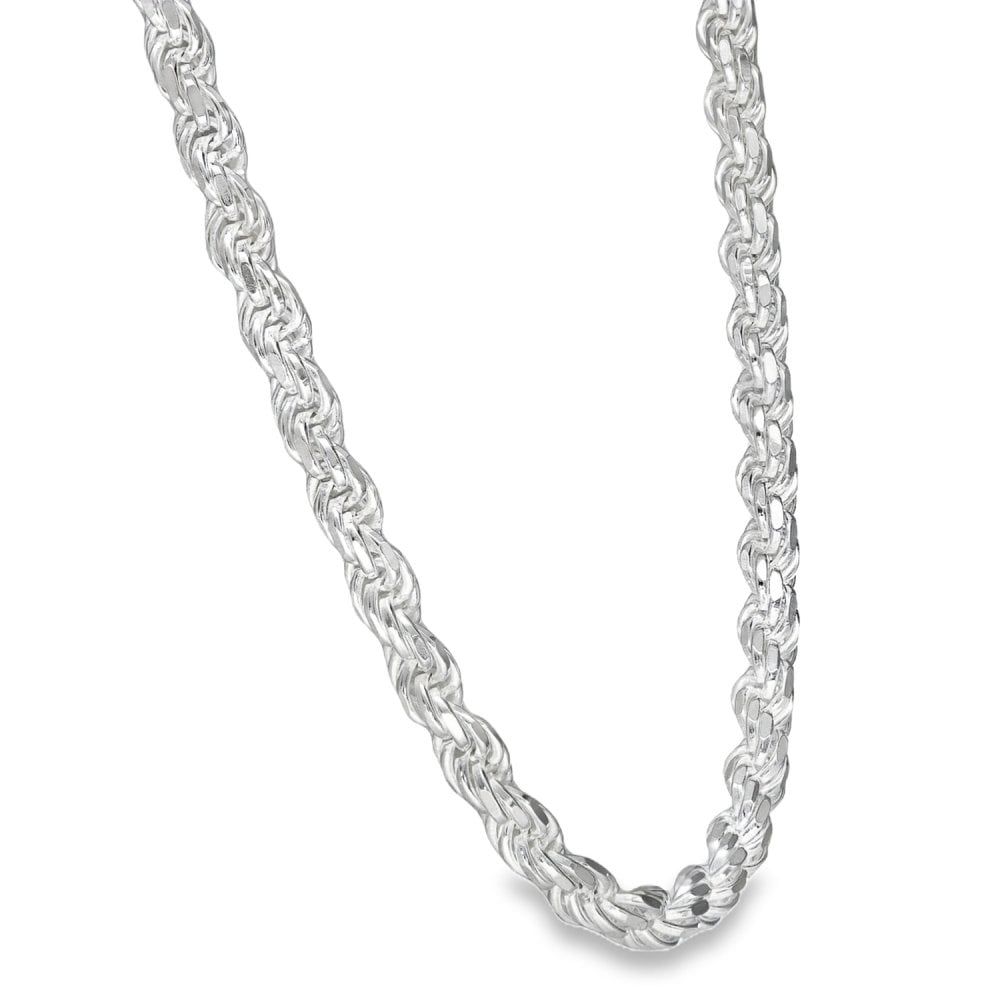 925 Silver Rope Chain - 22" - 43.4g