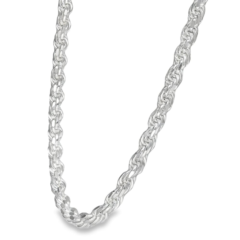 925 Silver Rope Chain - 22" - 43.4g