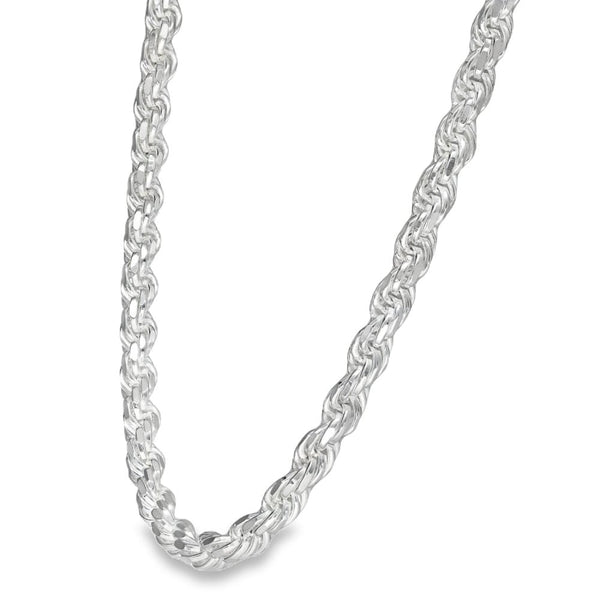 925 Silver Rope Chain - 22" - 43.4g