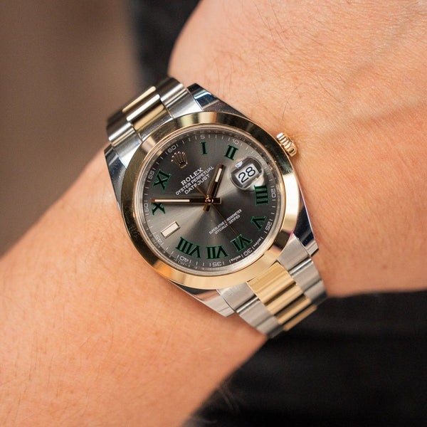 Datejust 41 126303 - Gents Watch - Wimbledon Dial - 2017