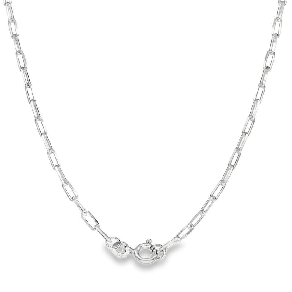 925 Silver Paper-Link Chain - 20" - 6.3g