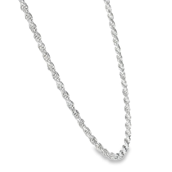 925 Silver Rope Chain - 22" - 19.2g