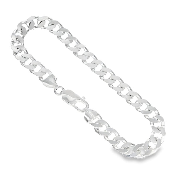 925 Sterling Silver Curb Bracelet - 8" - 18.0g