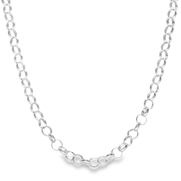 925 Silver Round Belcher Chain - 20" - 11.0g