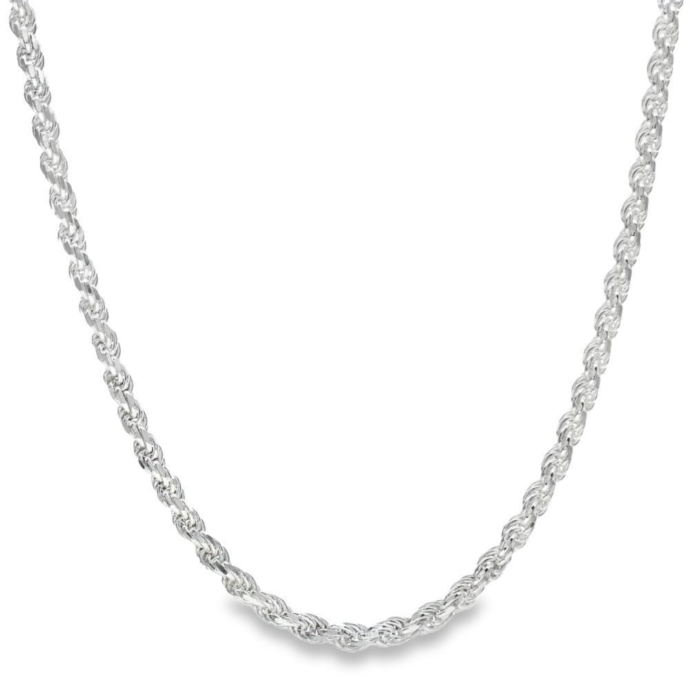 925 Silver Rope Chain - 20" - 18.7g