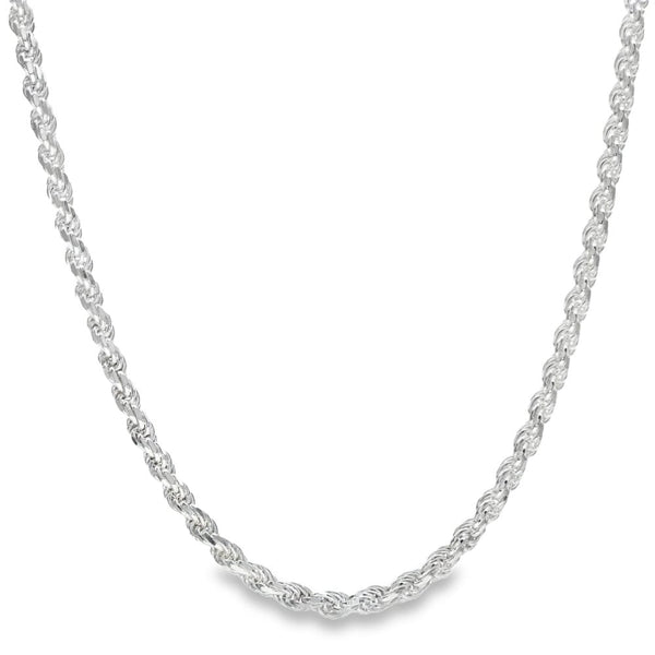 925 Silver Rope Chain - 20" - 18.7g