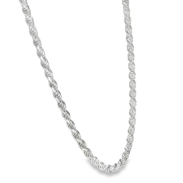 925 Silver Rope Chain - 20" - 18.7g