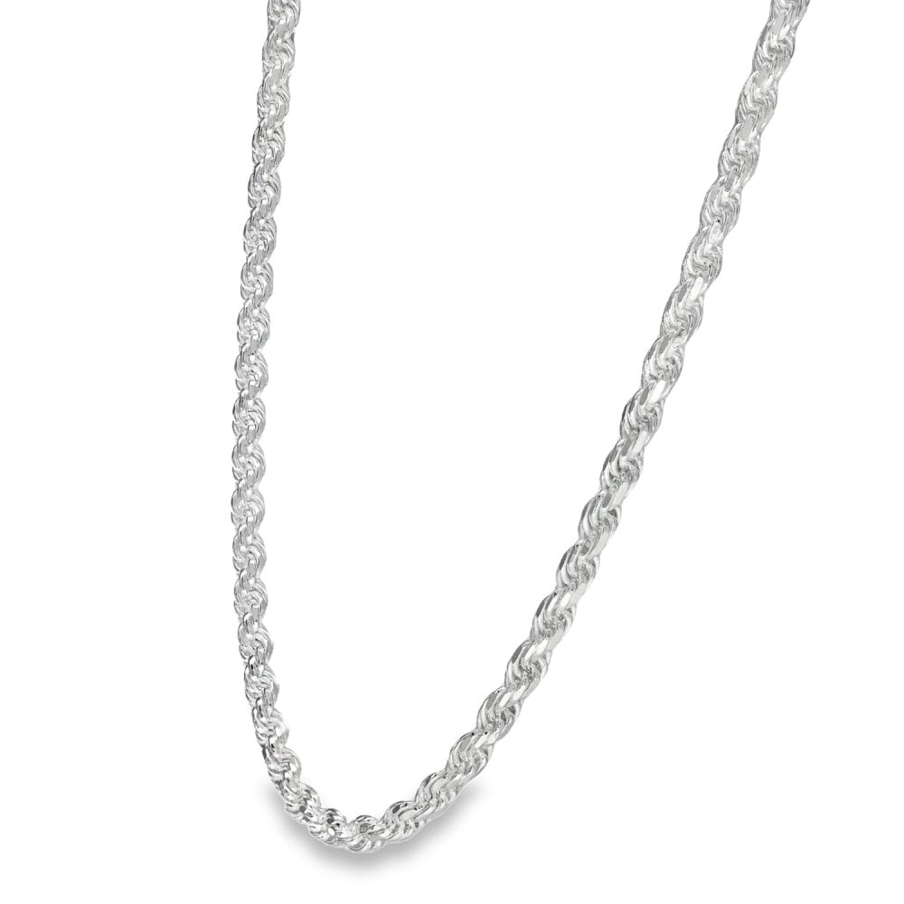 925 Silver Rope Chain - 20" - 18.7g