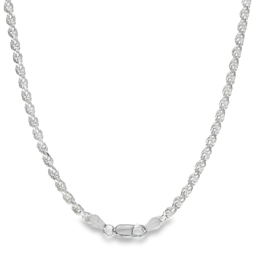 925 Silver Rope Chain - 20" - 18.7g