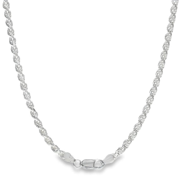925 Silver Rope Chain - 20" - 18.7g