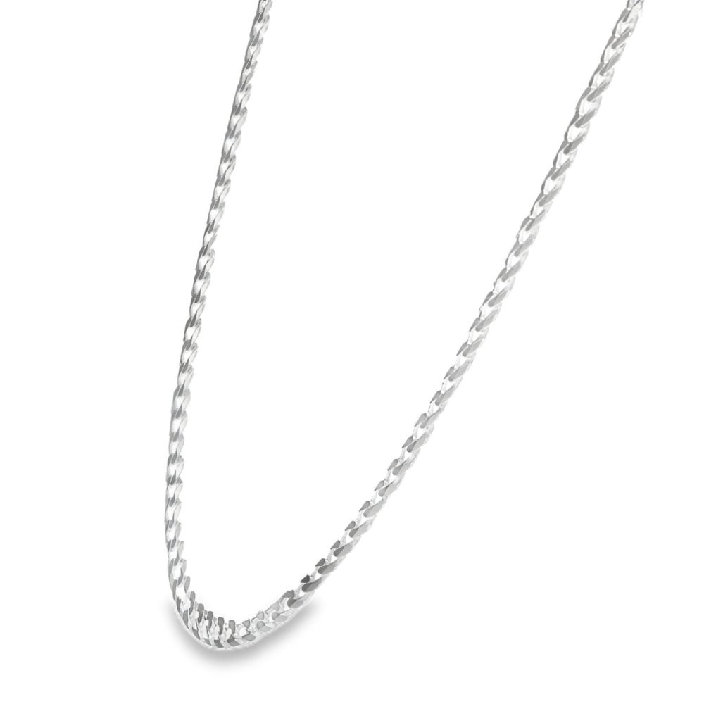 925 Silver Flat Curb Chain - 20" - 7.2g