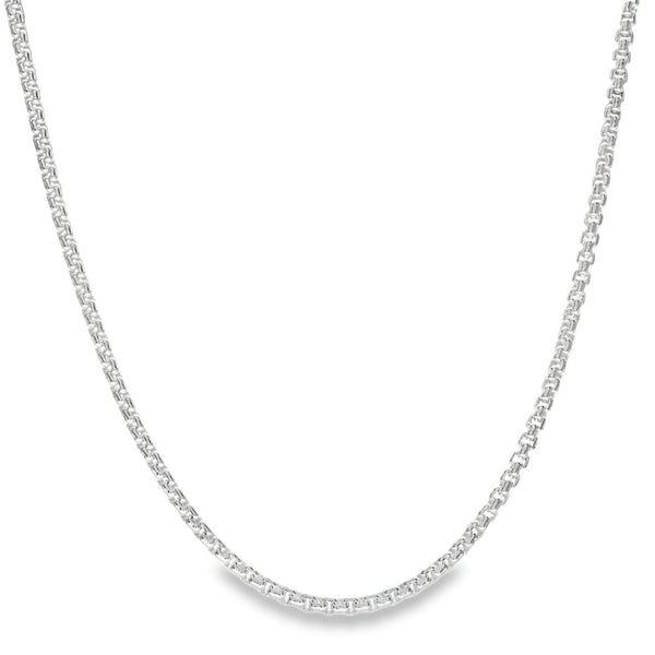 925 Silver Box Belcher Chain - 20" - 15.1g