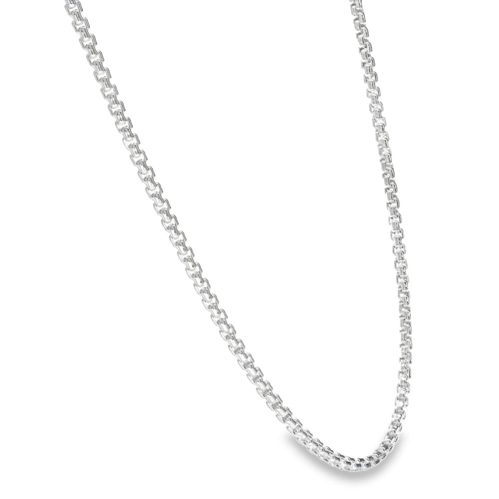 925 Silver Box Belcher Chain - 22" - 16.9g
