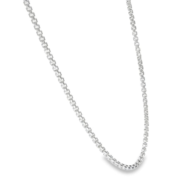 925 Silver Box Belcher Chain - 22" - 16.9g