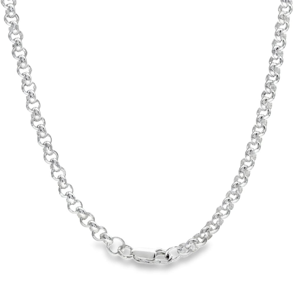 925 Silver Round Belcher Chain - 20" - 27.1g