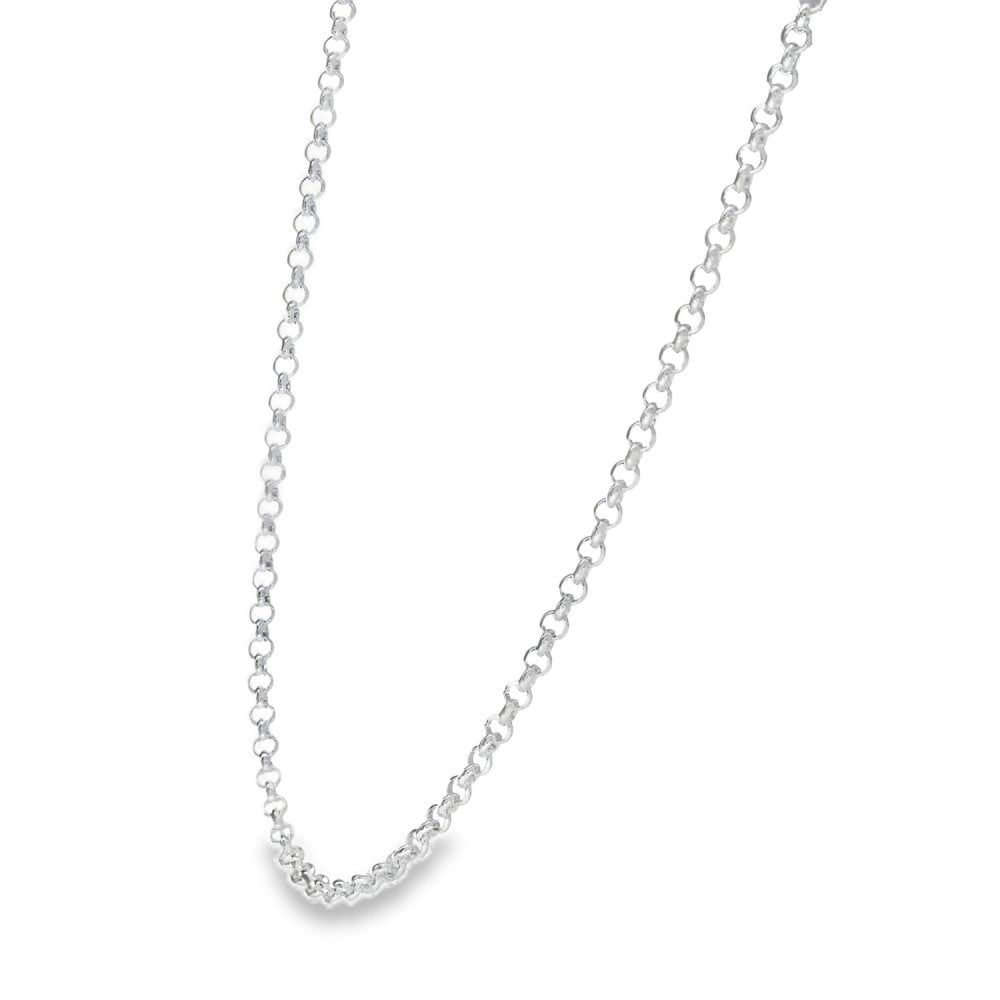925 Silver Fine Belcher Chain - 20" - 4.3g