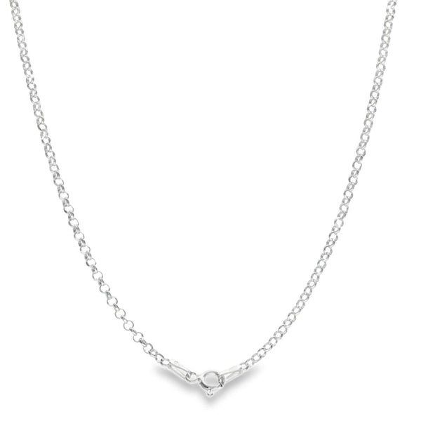 925 Silver Fine Belcher Chain - 20" - 4.3g