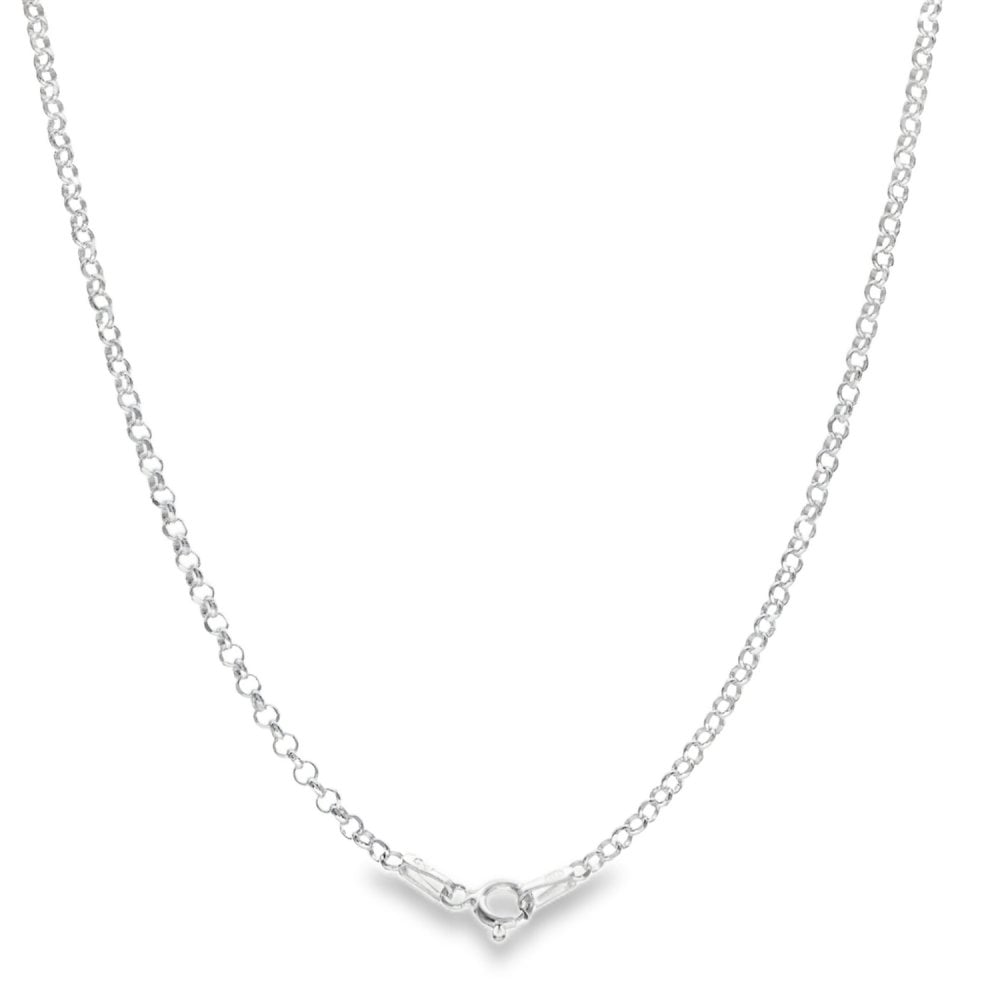 925 Silver Fine Belcher Chain - 18" - 3.8g