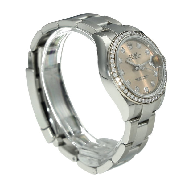 Lady-Datejust 279384RBR – Pink Dial Diamond Bezel – 2019