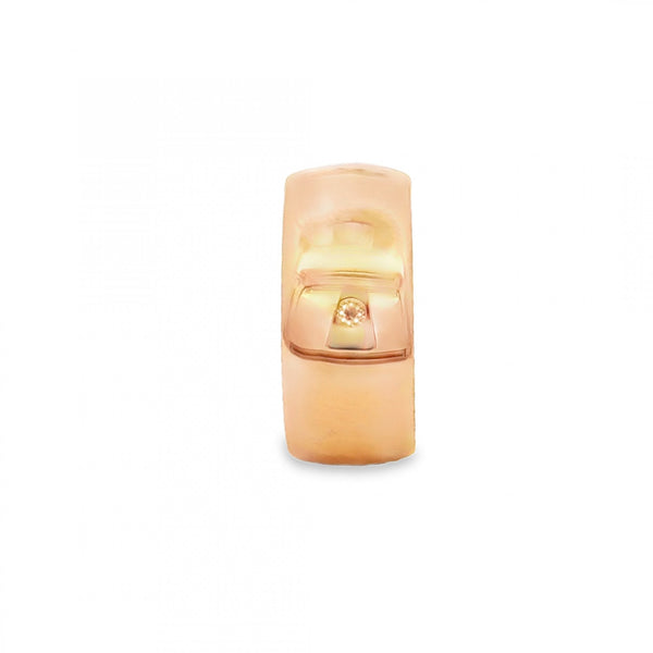 22ct Yellow Gold Wedding Band - Size J - 8mm