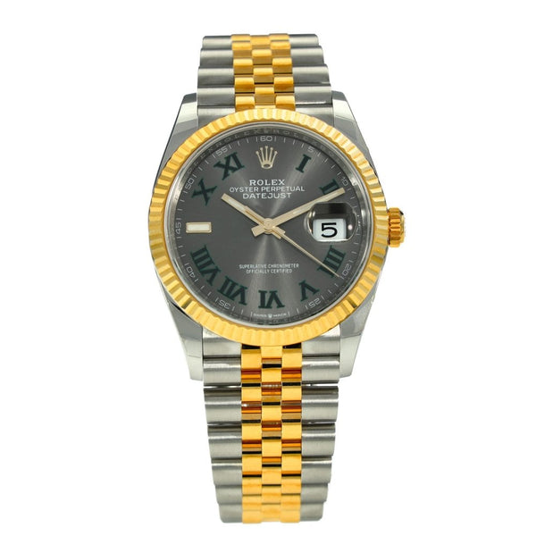 Datejust 126233 - Wimbledon Dial - Fluted Bezel - 2021