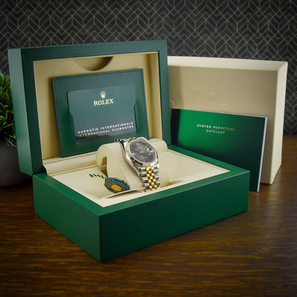 Datejust 126233 - Wimbledon Dial - Fluted Bezel - 2021
