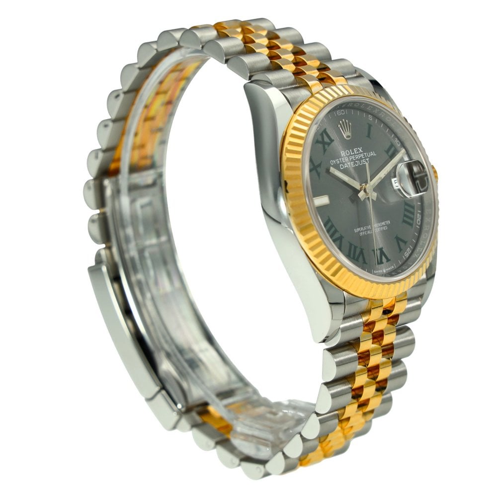 Datejust 126233 - Wimbledon Dial - Fluted Bezel - 2021