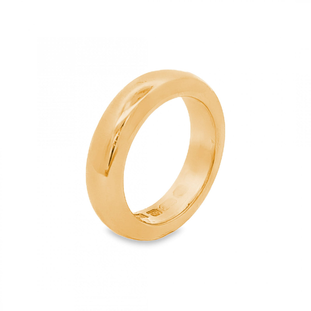 22ct Yellow Gold Wedding Band - Size J - 5mm