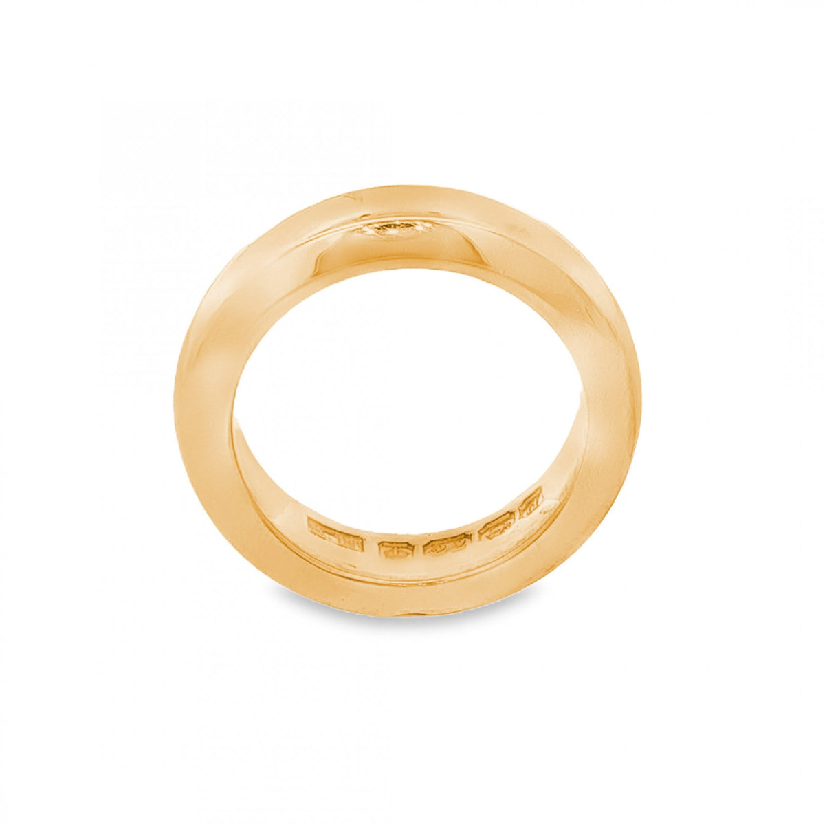22ct Yellow Gold Wedding Band - Size J - 5mm