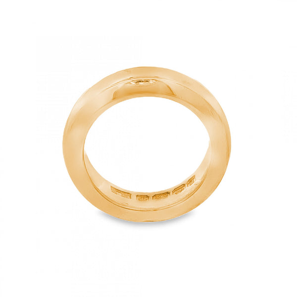 22ct Yellow Gold Wedding Band - Size J - 5mm