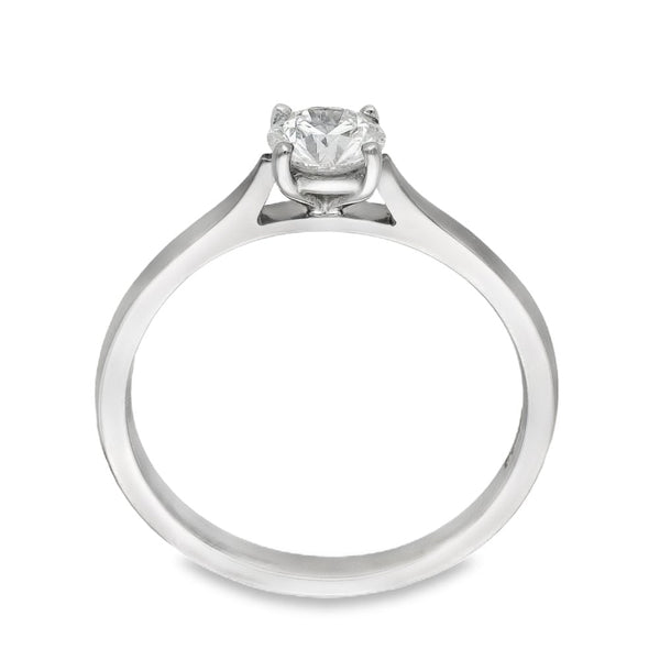 Ladies 18ct White Gold Diamond Engagement Ring - 0.52ct