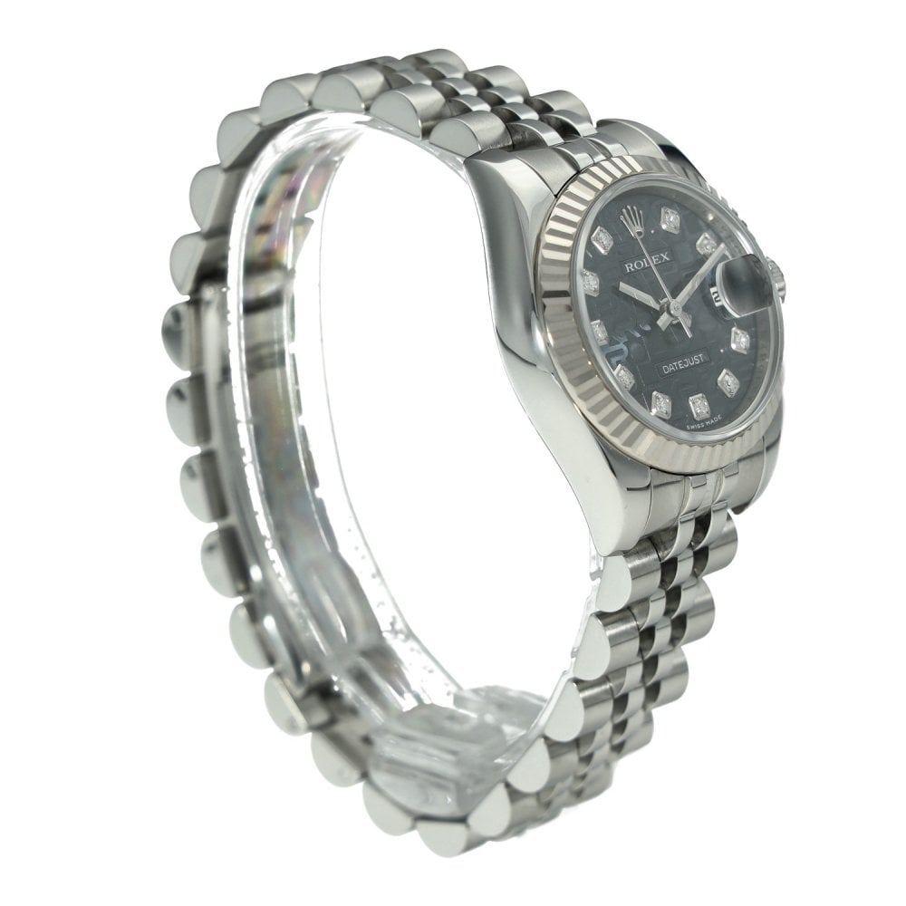 Lady-Datejust 179174 – Blue Jubilee Diamond Dial – 2008