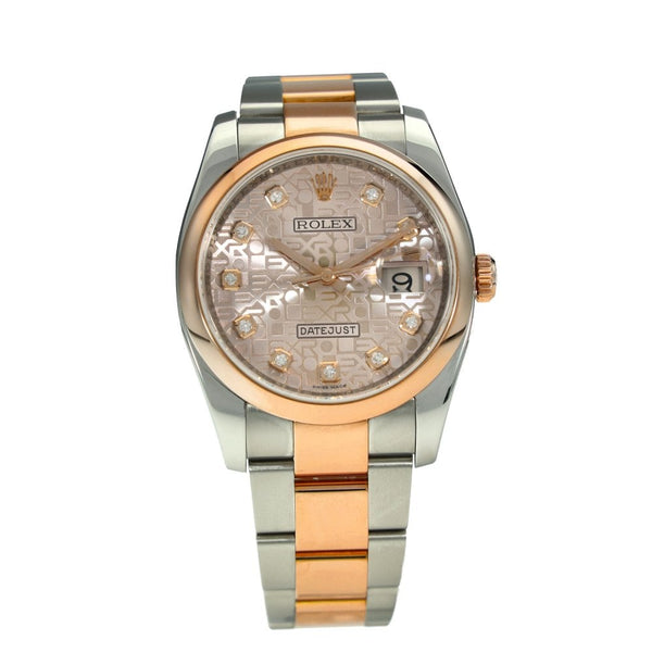 Datejust 116201 – Pink Jubilee Diamond Dial – 2015