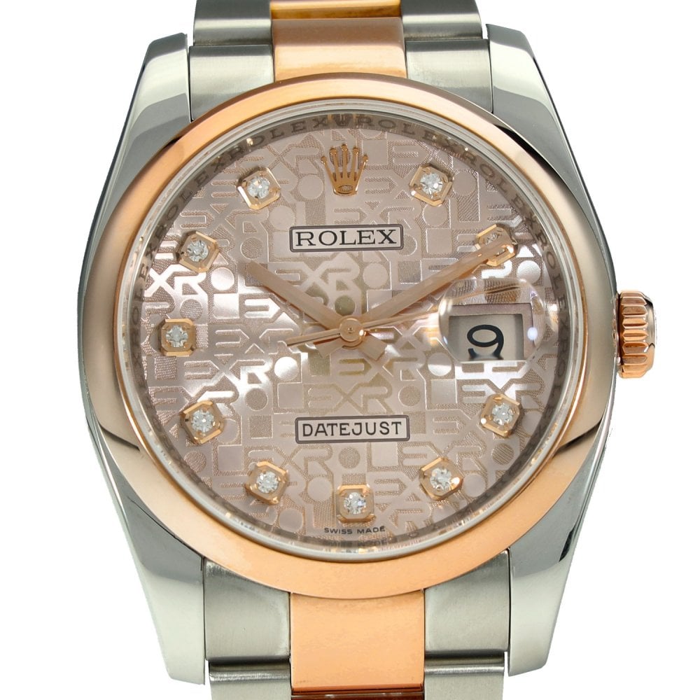 Datejust 116201 – Pink Jubilee Diamond Dial – 2015