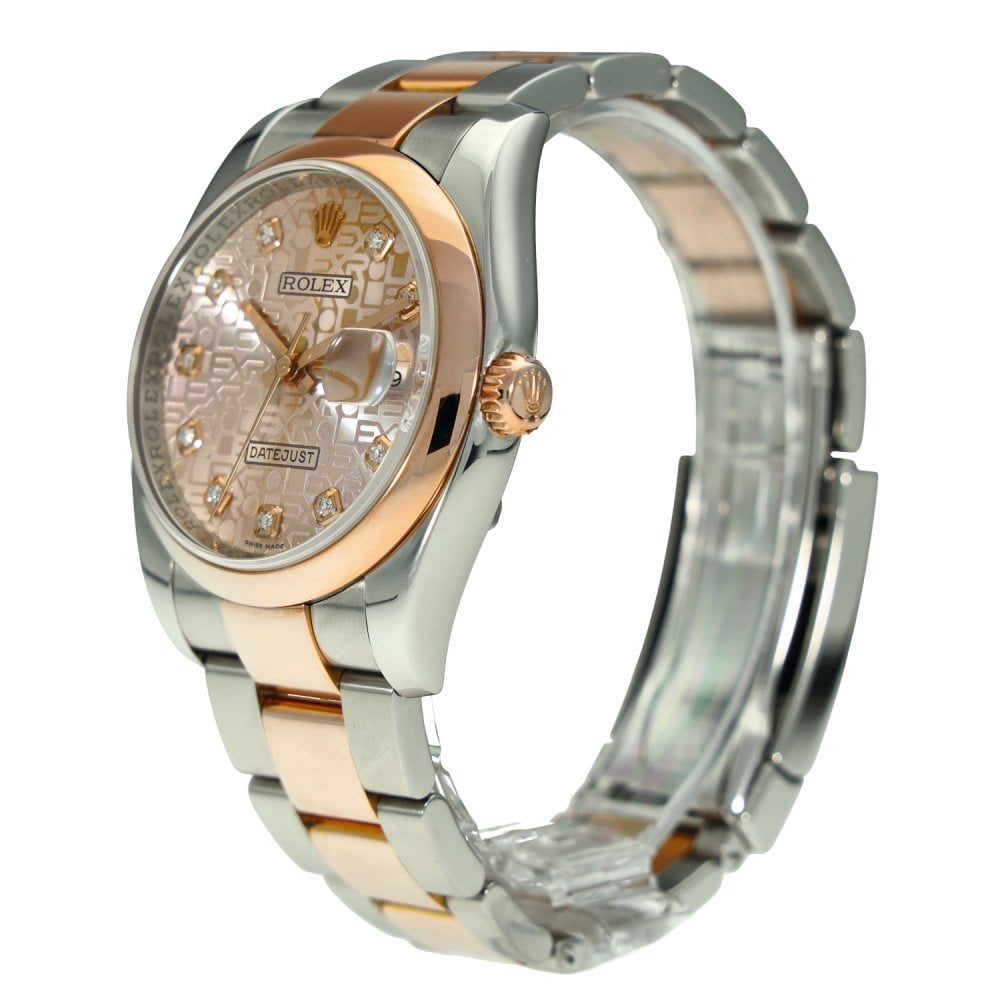 Datejust 116201 – Pink Jubilee Diamond Dial – 2015