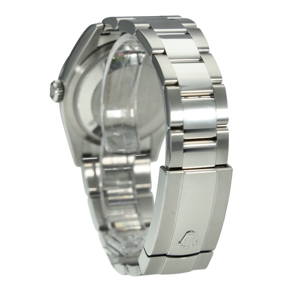 Datejust 126200 – Black Baton Dial – 2025