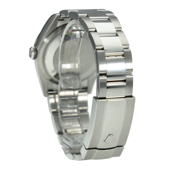Datejust 126200 – Black Baton Dial – 2025