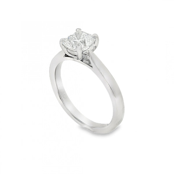 950 Platinum Diamond Engagement Ring - Size K - 1.04ct
