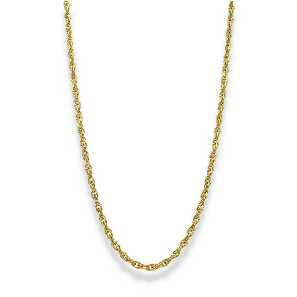 9ct Yellow Gold Prince of Wales Chain - 22" - 7.8g