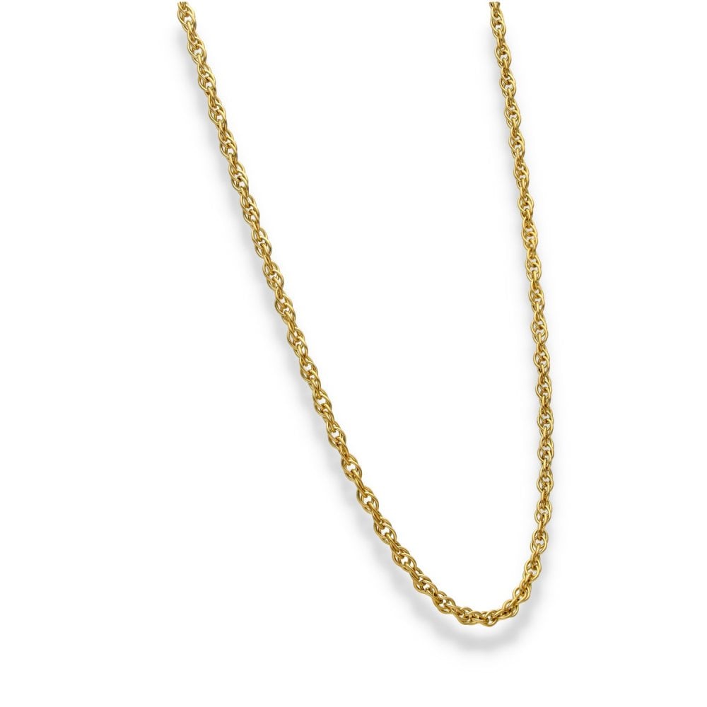9ct Yellow Gold Prince of Wales Chain - 22" - 7.8g